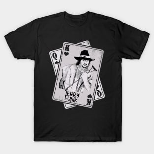 Retro Terry Funk Pro Wrestling Card STYLE T-Shirt